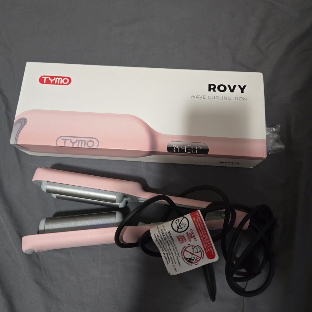 TYMO Pink Wave Curling Iron